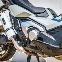 Escape compatible con Honda X-Adv 750 2016-2020, Albus Evo4, Escape legal, homologado, silenciador con db killer desmontable y tubo de conexión específico 