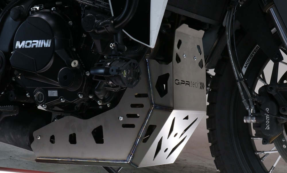 Protección del motor en titanio GPR TECH compatible con  Moto Morini X-CAPE 650 2021/2024 e5