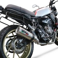 Escape compatible con Yamaha Xsr 700 2021-2024, M3 Inox , Escape completo homologado y legal,con catalizador incluido db killer extraíble 