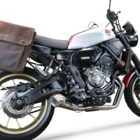 Escape compatible con Yamaha Xsr 700 2021-2024, Powercone Evo, Escape completo racing, incluyendo colector y db killer desmontable, sin homologación 