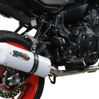 Escape compatible con Yamaha Mt-07 2021-2024, Albus Evo4, Escape completo homologado y legal,con catalizador incluido db killer extraíble 