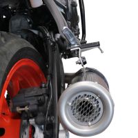 Escape compatible con Yamaha Mt-07 2021-2024, M3 Poppy , Escape completo homologado y legal,con catalizador incluido db killer extraíble 