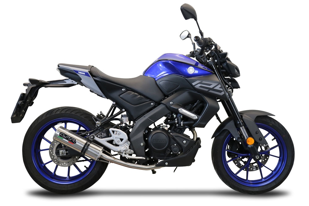 Escape compatible con Yamaha Mt 125 2021-2025, M3 Inox , Escape completo homologado y legal,con catalizador incluido db killer extraíble 