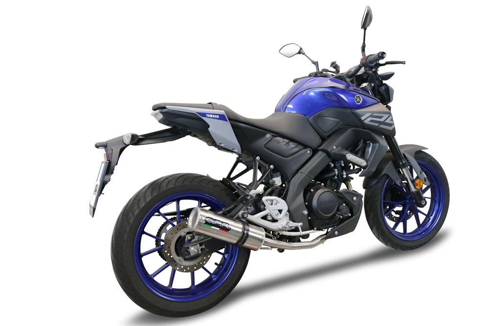 Escape compatible con Yamaha Mt 125 2021-2025, M3 Inox , Escape completo homologado y legal,con catalizador incluido db killer extraíble 