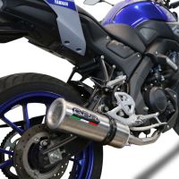 Escape compatible con Yamaha Mt 125 2021-2025, M3 Inox , Escape completo homologado y legal,con catalizador incluido db killer extraíble 