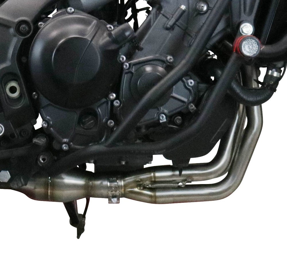 Escape compatible con Yamaha Tracer 9 2021-2024, Albus Evo4, Escape completo homologado y legal,con catalizador incluido db killer extraíble 