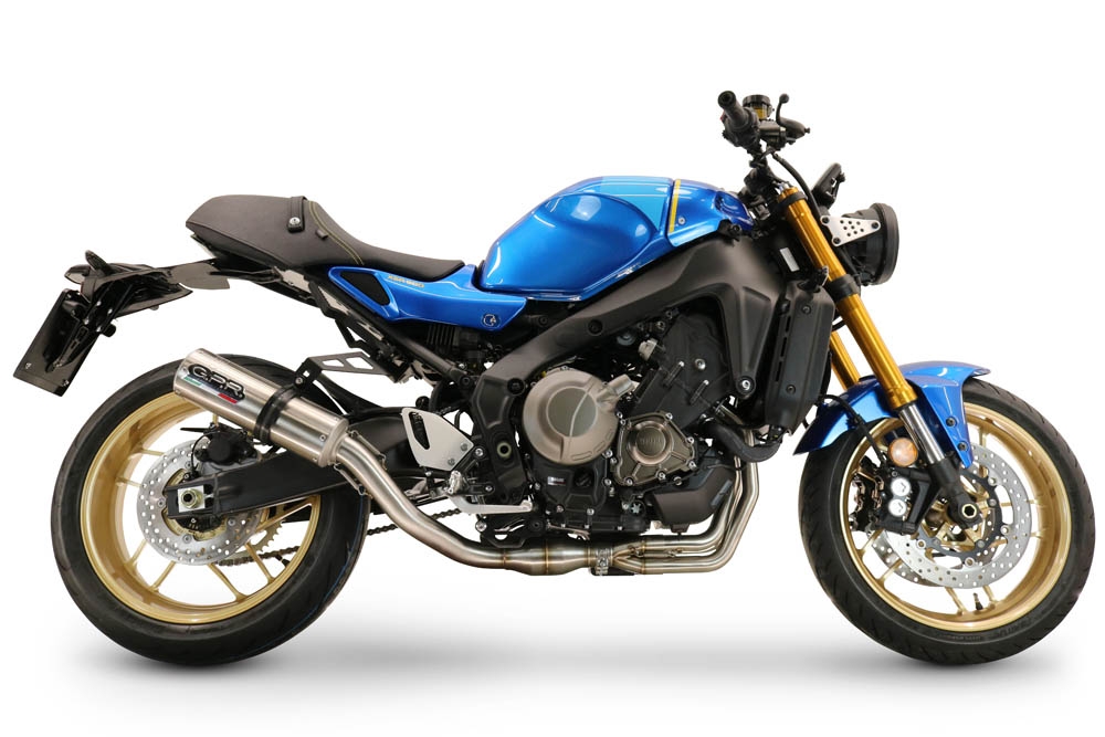 Escape compatible con Yamaha XSR900 2022-2024, M3 Inox , Escape completo homologado y legal,con catalizador incluido db killer extraíble 