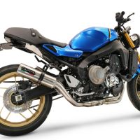 Escape compatible con Yamaha XSR900 2022-2024, M3 Inox , Escape completo homologado y legal,con catalizador incluido db killer extraíble 