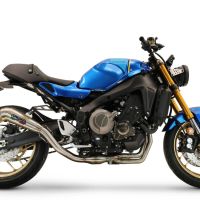 Escape compatible con Yamaha XSR900 2022-2024, Powercone Evo, Escape completo homologado y legal,con catalizador incluido db killer extraíble 