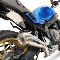 Escape compatible con Yamaha XSR900 2022-2024, Powercone Evo, Escape completo homologado y legal,con catalizador incluido db killer extraíble 