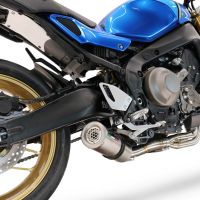 Escape compatible con Yamaha XSR900 2022-2024, M3 Inox , Escape completo racing, incluyendo colector y db killer desmontable, sin homologación 