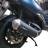Escape compatible con Zontes M 310 2021-2024, Evo4 Road Inox, Escape completo homologado y legal,con catalizador incluido db killer extraíble 