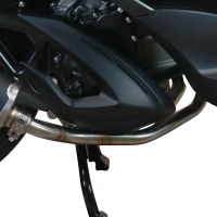 Escape compatible con Zontes M 310 2021-2024, Evo4 Road Inox, Escape completo homologado y legal,con catalizador incluido db killer extraíble 