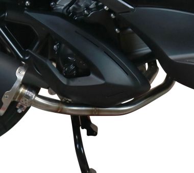 Escape compatible con Zontes M 310 2021-2024, Evo4 Road Inox, Escape completo homologado y legal,con catalizador incluido db killer extraíble 