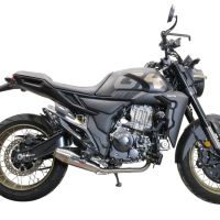 Escape compatible con Zontes 350 GK 2022-2024, Ultracone, Escape completo racing, incluyendo colector y db killer desmontable, sin homologación 