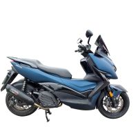 Escape compatible con Zontes M 125 2022-2024, Pentaroad Black, Escape completo homologado y legal,con catalizador incluido db killer extraíble 