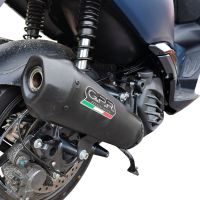 Escape compatible con Zontes M 125 2022-2024, Pentaroad Black, Escape completo homologado y legal,con catalizador incluido db killer extraíble 