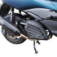 Escape compatible con Zontes M 125 2022-2024, Pentaroad Black, Escape completo homologado y legal,con catalizador incluido db killer extraíble 