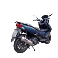 Escape compatible con Zontes M 125 2022-2024, Pentaroad Inox, Escape completo homologado y legal,con catalizador incluido db killer extraíble 