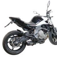 Escape compatible con Cf Moto 400 NK 2021-2023, Furore Nero, Escape racing, silenciador con db killer y tubos de conexión 