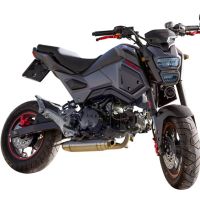 Escape compatible con Honda Msx - Grom 125 2013-2017, Deeptone Inox, Escape racing, linea completa, suministrado con colector especifico, articulo sin homologacion 