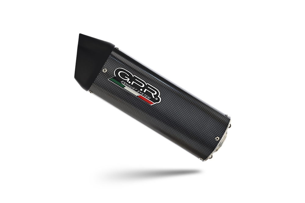 Escape compatible con Kawasaki Versys 650 2006-2014, Furore Poppy, Escape legal, homologado, silenciador con db killer desmontable y tubo de conexión específico 
