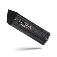 Escape compatible con Kawasaki Versys 650 2006-2014, Furore Poppy, Escape legal, homologado, silenciador con db killer desmontable y tubo de conexión específico 
