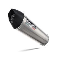 Escape compatible con Triumph Tiger 900 GT / Pro / Rally Pro 2024-2025, Furore-X Acciaio Inox, Escape legal, homologado, silenciador con db killer desmontable y tubo de conexión específico 