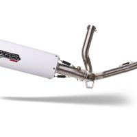 Escape compatible con Suzuki V-Strom DL650 2017-2020, Albus Evo4, Escape semi-completo homologado, con db killer extraible y catalizador 