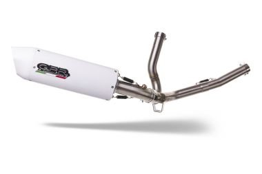 Escape compatible con Suzuki V-Strom DL650 2017-2020, Albus Evo4, Escape semi-completo homologado, con db killer extraible y catalizador 