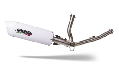 Escape compatible con Suzuki V-Strom DL650 2017-2020, Albus Evo4, Escape semi-completo homologado, con db killer extraible y catalizador 