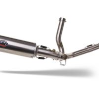 Escape compatible con Suzuki Sv 650 - S 1999-2002, M3 Inox , Escape semi-completo homologado con db killer extraible 