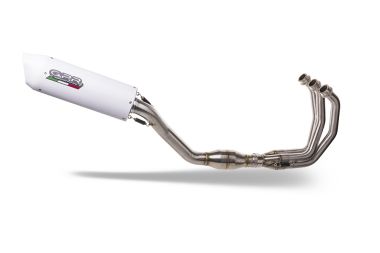 Escape compatible con Yamaha Tracer 9 2021-2024, Albus Evo4, Escape completo homologado y legal,con catalizador incluido db killer extraíble 