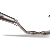 Escape compatible con Yamaha Tracer 9 2021-2024, GP Evo4 Titanium, Escape completo homologado y legal,con catalizador incluido db killer extraíble 