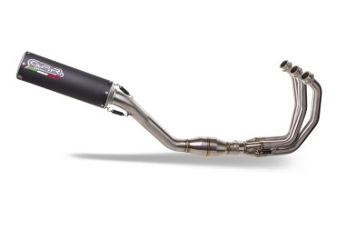 Escape compatible con Yamaha Mt-09 2021-2023, M3 Black Titanium, Escape completo homologado y legal,con catalizador incluido db killer extraíble 