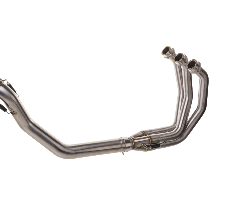 Escape compatible con Yamaha Tracer 900 GT 2018-2020, Satinox , Escape completo homologado y legal,con catalizador incluido db killer extraíble 