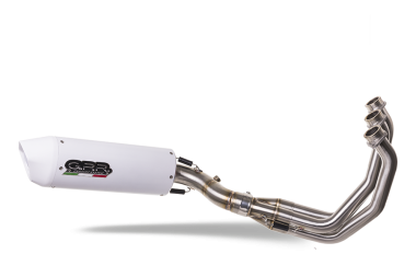 Escape compatible con Yamaha Mt-09 2017-2020, Albus Evo4, Escape completo homologado y legal,con catalizador incluido db killer extraíble 
