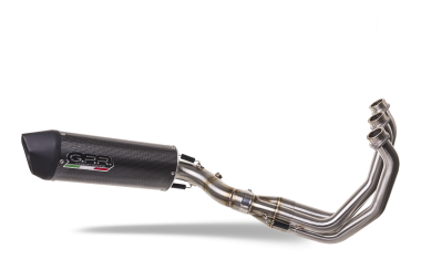 Escape compatible con Yamaha Tracer 900 GT 2018-2020, Gpe Ann. titanium, Escape completo racing, incluyendo colector y db killer desmontable, sin homologación 