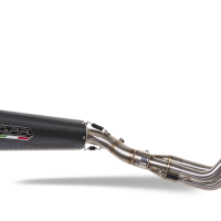 Escape compatible con Yamaha XSR900 2016-2021, GP Evo4 Poppy, Escape completo homologado y legal,con catalizador incluido db killer extraíble 