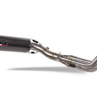 Escape compatible con Triumph Trident 660 2021-2024, M3 Poppy , Escape completo homologado y legal,con catalizador incluido db killer extraíble 