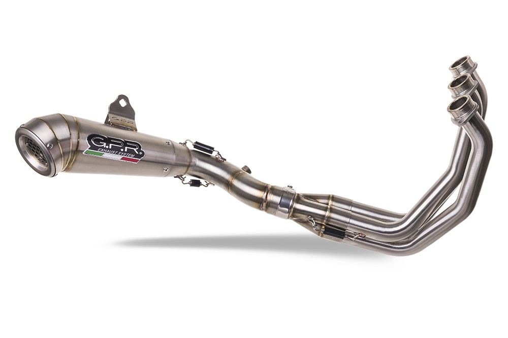 Escape compatible con Triumph Trident 660 2021-2024, Powercone Evo, Escape completo homologado y legal,con catalizador incluido db killer extraíble 