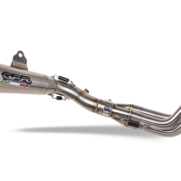 Escape compatible con Triumph Trident 660 2021-2024, Powercone Evo, Escape completo racing, incluyendo colector y db killer desmontable, sin homologación 