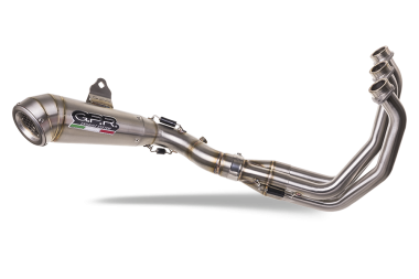 Escape compatible con Triumph Trident 660 2021-2024, Powercone Evo, Escape completo homologado y legal,con catalizador incluido db killer extraíble 