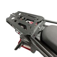 GPR TECH compatible con  Voge 625DSX 2024/2026 e5 Placa de fijación específica Top Case ALPITECH 35+45+55 LT compatible con portaequipajes original, fabricada en acero inoxidable con 4 puntos de anclaje