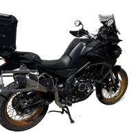 Baúl en aluminio, color negro con placa específica incluida Baúl GPR TECH compatible con  Voge 525DSX 2023/2024 e5