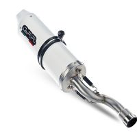Escape compatible con Beta RR 125 Enduro Lc 4t 2010-2018, Albus Ceramic, Escape legal, homologado, silenciador con db killer desmontable y tubo de conexión específico 