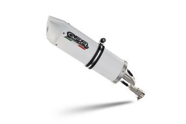 Escape compatible con Aprilia Rx 125 2018-2020, Albus Ceramic, Escape racing, silenciador con db killer y tubos de conexión 