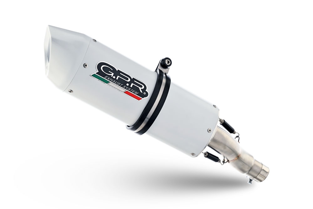 Escape compatible con Honda Cb 650 F 2014-2016, Albus Ceramic, Escape completo homologado y legal,con catalizador incluido db killer extraíble 
