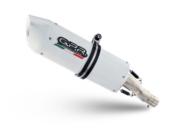 Escape compatible con Honda Cb 400 X 2013-2015, Albus Ceramic, Escape legal, homologado, silenciador con db killer desmontable y tubo de conexión específico 