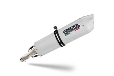 Escape compatible con Husqvarna Nuda 900 - Nuda 900 R 2012-2013, Albus Ceramic, Escape legal, homologado, silenciador con db killer desmontable y tubo de conexión específico 